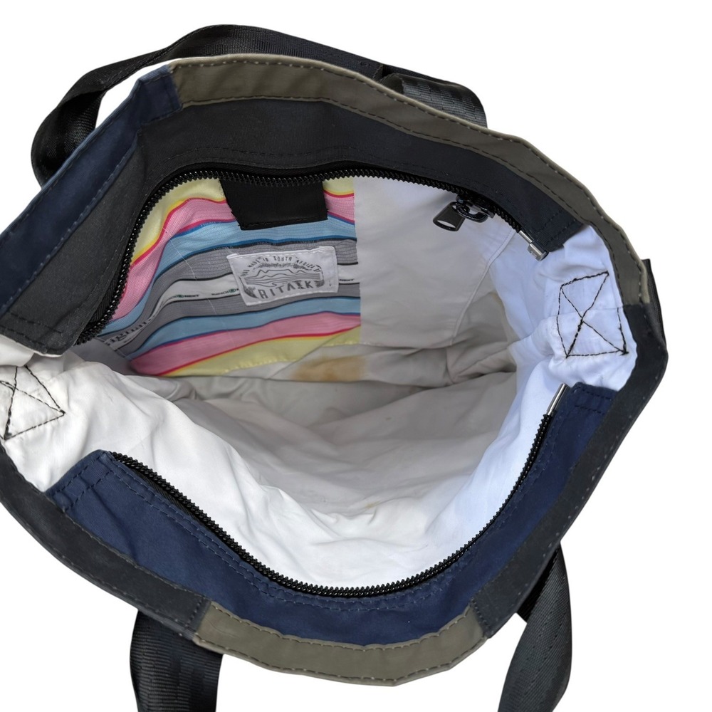 Sealand Patchwork Convertible Tote Crossbody Backpack Bag Neurtal South Africa - Picture 7 of 13